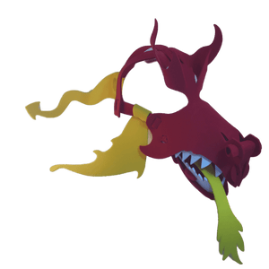 Dragon Pet & Human Mask.